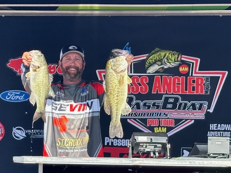 Zack Thompson Expands Lead Day Two At BAM Pro Tour At Lake Martinez - Although he has expanded his lead, for Championship Sunday, weights and keeper counts are zeroed; so, once again all top-10 anglers that made the final field cut will start on a level playing field.