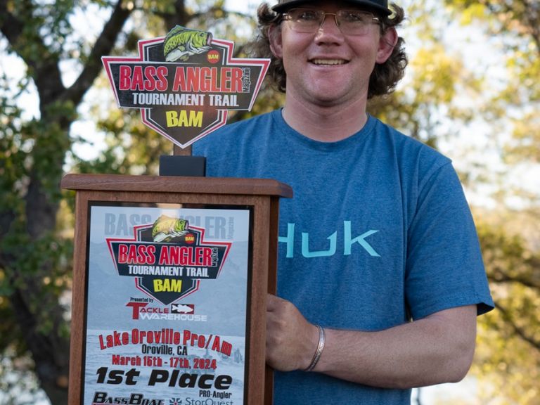 Wyatt DeBusk Bags The Bass To Win The BAM Tournament Trail Oroville Open - In a continual climb through the standings, Wyatt DeBusk of Paso Robles, Calif. is crowned the pro angler champion at the second stop of the BAM Tournament Trail Pro/Am circuit at Lake Oroville.
