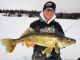 Bass fishing phenom Jeff "Gussy" Gustafson knows his way around the ice