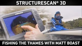 Fishing the Thames with Matt Boast and StructureScan 3D