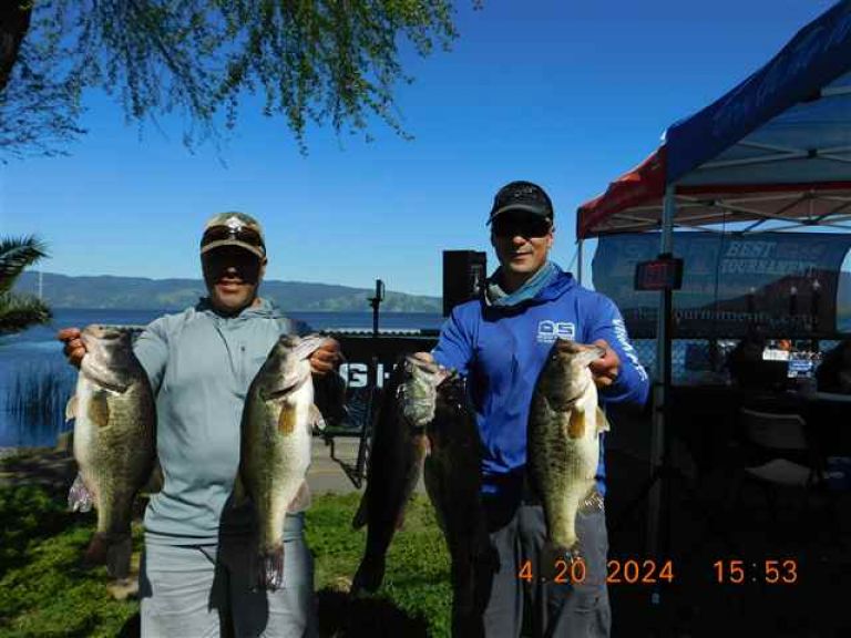 Winner's Fishing Report Clear Lake VIDEO April 20 - 27.93 to Win