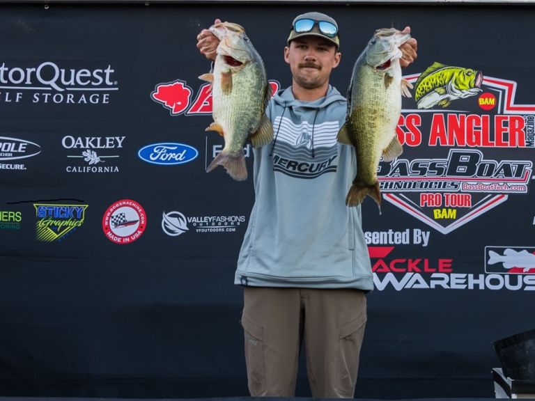 Joe Mariani Takes TOC Lead for First Day of BAM Pro/Am Championship at Berryessa - Lake local Joe Mariani of Winters, Calif put his experience at Lake Berryessa to use, moving into the lead pro position for the first day of the 2024 BAM Pro/Am Tournament of Champions (TOC) with a five-fish limit of 22.38, anchored by a 5.71 big bass.