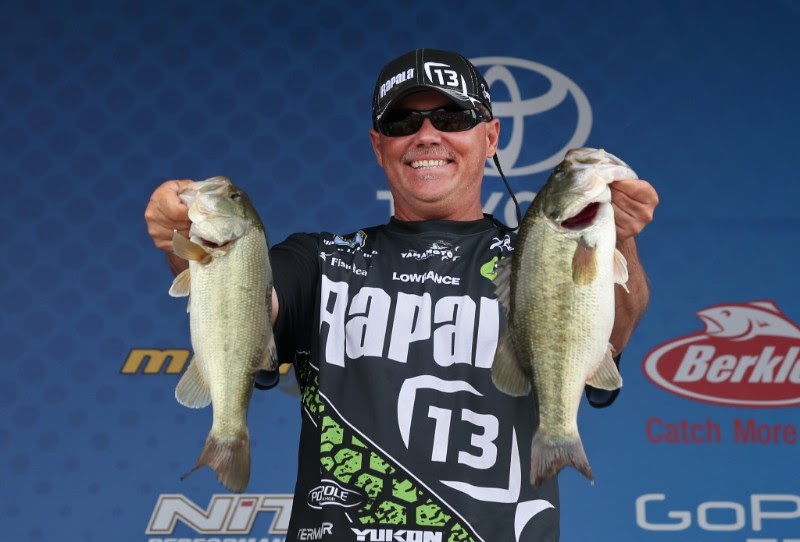 Lefebre Retains The Lead In Bassmaster Elite At Wheeler Lake