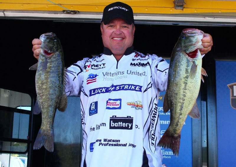 Watson Takes Command At Bassmaster Open On The Rock | Westernbass.com